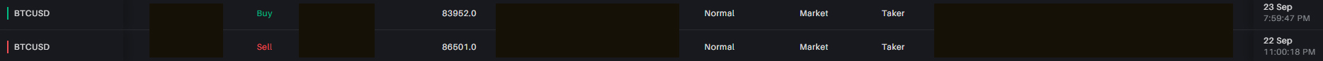 23 Sept 2026 BTC Trade 2
